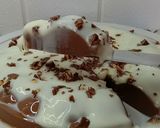 Foto langkah ke 7 dari resep Puding Coklat Silverqueen Keju 🍫🧀.