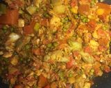 Foto del paso 3 de la receta: Arroz verdura y bacalao