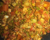 Foto del paso 3 de la receta: Arroz verdura y bacalao