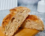 Foto langkah ke 17 dari resep Garlic Cheese Rosemary Sourdough Bread.