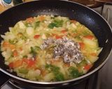 Foto del paso 3 de la receta: Bacalao al ajoarriero con patatas