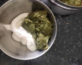A picture of step 2 of Roti roll.