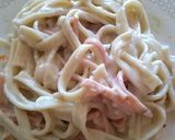 Foto del paso 3 de la receta: Fideos naturales en salsa blanca