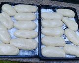 A picture of step 4 of Golden Rolls.