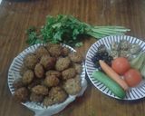 صورة لخطوة 5 من وصفة أرز بالعصفر وشوربة فاصولياء وسمبوسك وفلافل