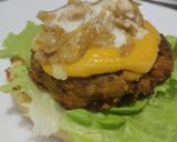 Foto del paso 12 de la receta: Hamburguesa de frijol, soja texturizada y vegetales🫘🧅🍔