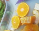 A picture of step 6 of Healthy desert mix.