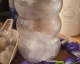 Foto langkah ke 1 dari resep Longan Butterfly Pea Tea Drinks.