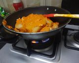 A picture of step 2 of Chicken Chargah.