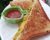 A picture of step 4 of 5 Minute High Protein Cheese Paneer Veg Tikki Sandwich For Tiffin/Party.