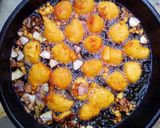 A picture of step 2 of Akara (Beans cake) & Pap!.