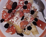 Foto del paso 1 de la receta: Cena ligera, fruta con cereales