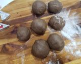 Hình bước làm 2 của món Bánh mì mềm cacao