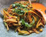A picture of step 6 of Leftover Roti Noodles.
