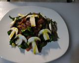 Foto del paso 11 de la receta: Ensalada de espinacas con tocino