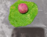 A picture of step 7 of Lotus Barfi.