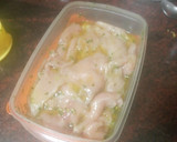 Foto del paso 2 de la receta: Pechuga de pollo adobada al ajillo a la plancha con menestra de verduras y papas cocidas