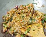 A picture of step 3 of Sabzi recipe.