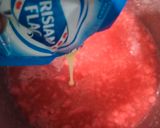 Foto langkah ke 5 dari resep Jelly Susu Kulit Buah Naga.
