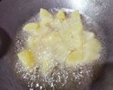 A picture of step 1 of Aloo Chaat.