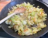 Une image de l'étape 9 de Gratin de Pommes de Terre aux Poireaux et Saumon.