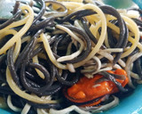 Foto del paso 6 de la receta: Mix de spaghetti con anguriñas de surimi y mejillones