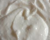 A picture of step 2 of Black currant (Violet) Shrikhand.