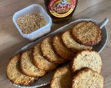 Une image de l'étape 4 de Biscuits vegans banane, coco et sésame.