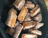 Hình bước làm 2 của món #Sườn_non_đútlò_sốtTeriyaki
