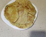 Foto del paso 4 de la receta Tortitas de calabacín con bacon