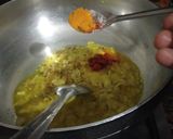 A picture of step 3 of Keema Gobhi.