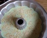 Malaysian Baked Pandan Custard Cake recipe step 3 photo