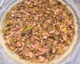 Foto del paso 5 de la receta Tarta de salmón y puerros