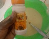 A picture of step 2 of Vanilla pancakes.