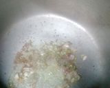 A picture of step 3 of Moti Pulao.
