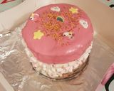 Foto del paso 7 de la receta: Tarta cumpleaños tres colores