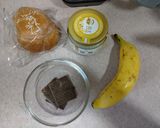 香蕉巧克力佐鹽麴的食譜步驟1照片