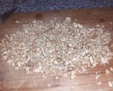 Foto del paso 4 de la receta: Nueces, puerro y crema en salsa
