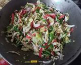 A picture of step 3 of Vegetable Chowmein.