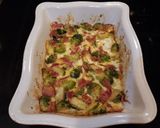A picture of step 6 of Bacon Brussels Sprouts Gratin.