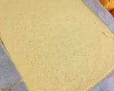 Foto del paso 5 de la receta: Brazo gitano de naranja🍰🍊 relleno de mermelada 🍓