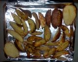 Foto del paso 2 de la receta: Filete con salsa de queso azul y papas rústicas