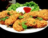 รูปขั้นตอนการทำที่ 3 ของ ไก่คอร์นเฟล็ก(แบบอบ) baked cornflake crusted chicken