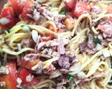Foto del paso 4 de la receta: Ensalada de fideos y lomito de atún