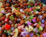 A picture of step 4 of Kala Chana (Chaat).