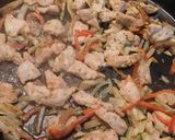 Foto del paso 2 de la receta: Fajitas de pollo y verduras con guacamole