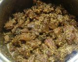 Foto langkah ke 4 dari resep Sate Daging Sapi Bumbu Rempah Masak Teflon Super Empuk.