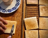 Foto del paso 1 de la receta: Tostas de jamón ibérico con foie