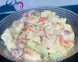 A picture of step 4 of # Saladcontest CUCUMBER SALAD.
