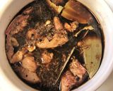 A picture of step 1 of Filipino Chicken Adobo.